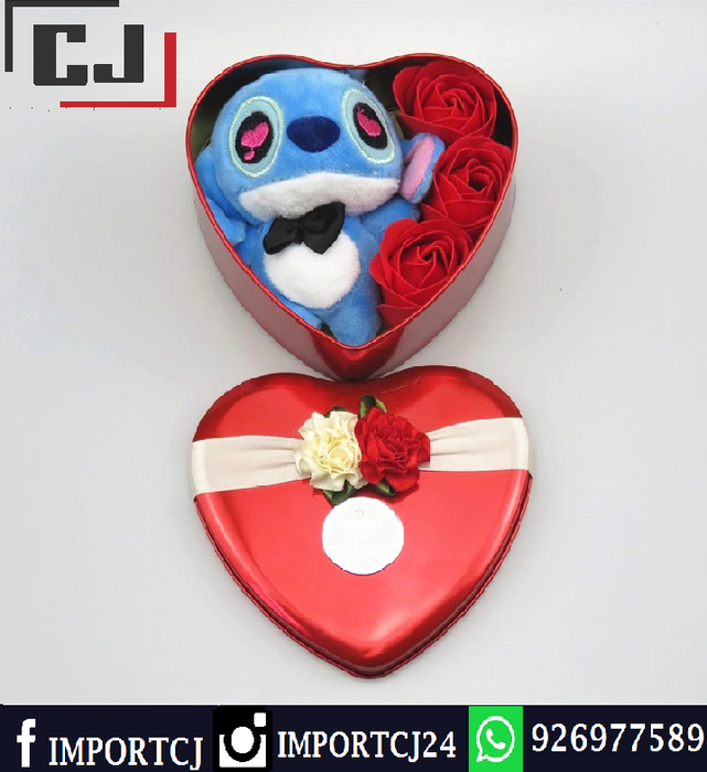 PELUCHE STITCH ROJO
